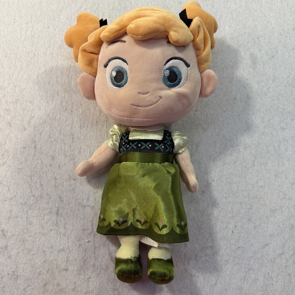 Disney Frozen Bedtime Cuddle Plush doll Young‎ Anna 14" tall
